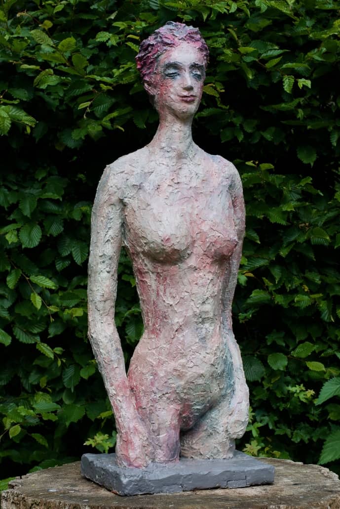 Julia - Gipse (Abguß in Bronze) ca. 40 cm x 120 cm x 30 cm, 2018